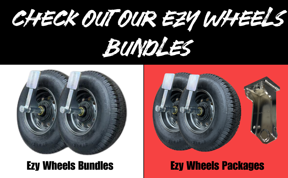 Shipping Container Wheels 8Lug EZY Wheels by Container Nut + Ratchet