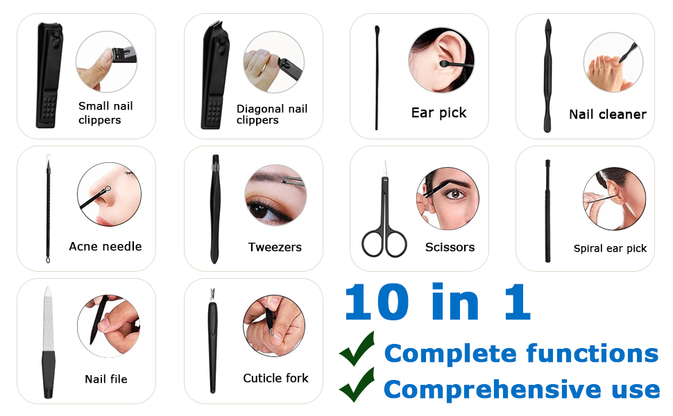 PROFESSIONELE MANICURE- EN BEAUTY-KIT 