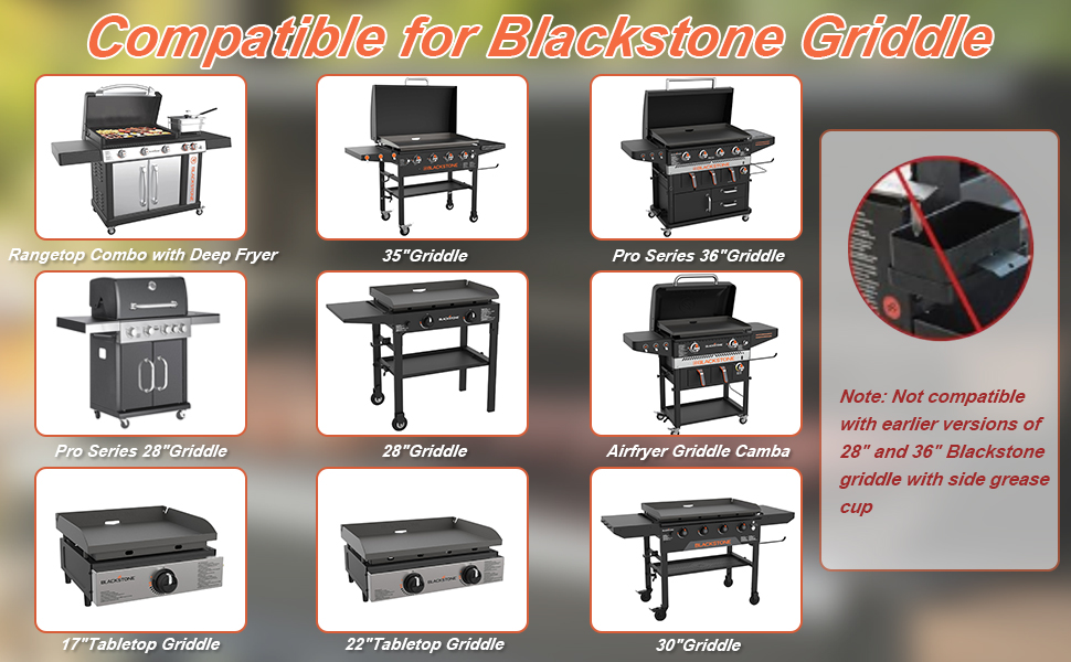 60-Pack Blackstone Griddle Accessories, 5017 Grease Cup LinerforBlackstone17&#34;/22&#34;/30&#34;/28&#34;/36&#34;Griddle