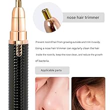 nose & ear trimmer