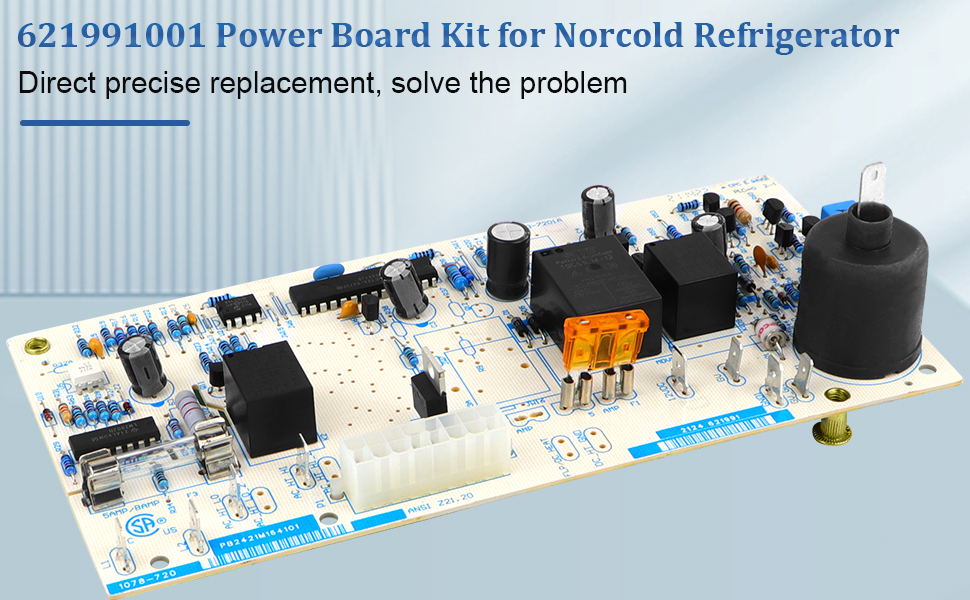 Lonsge 𝟐𝟏𝟗𝟗𝟏𝟎𝟎𝟏 RV Power Circuit Board for Norcold N611