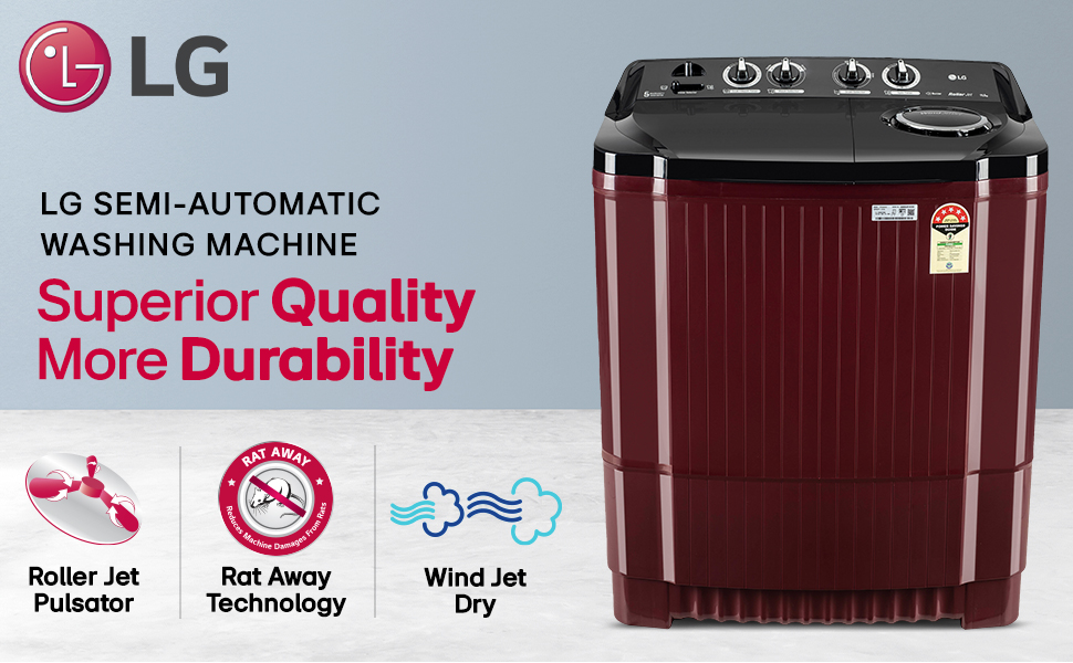 LG 11.5 Kg Semi Automatic Washing Machine