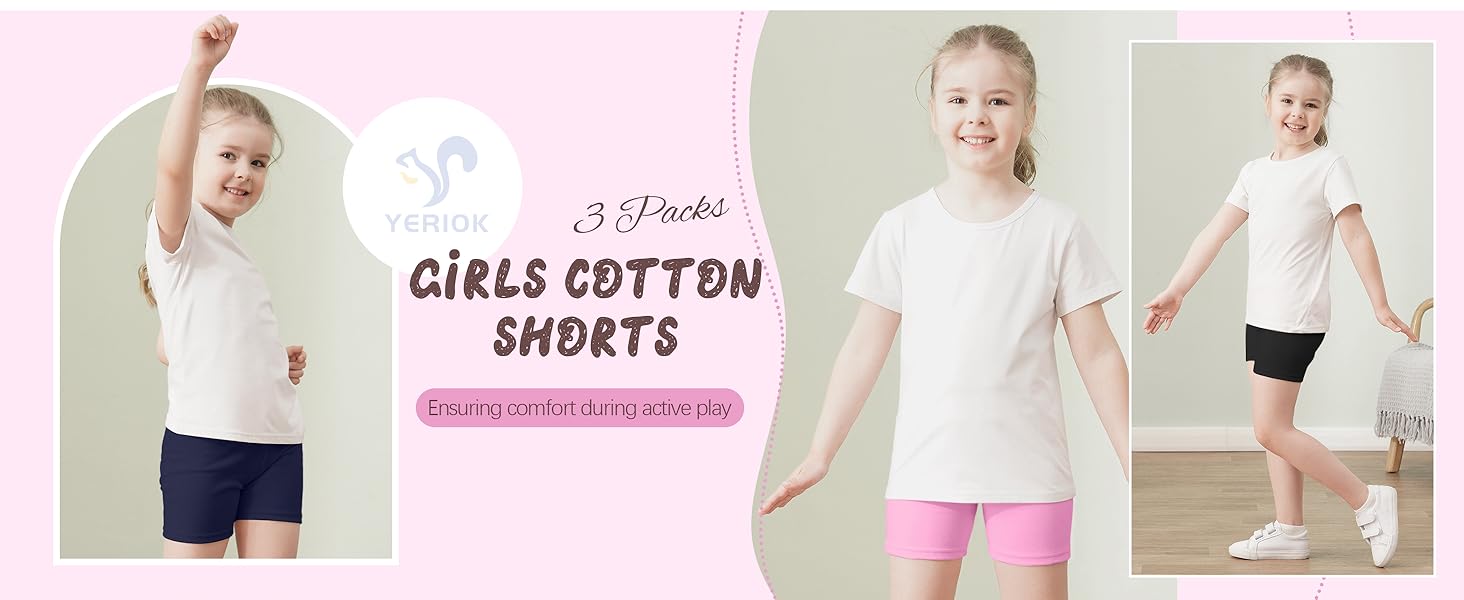 Cartwheel shorts for girls