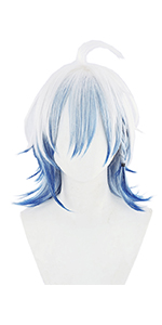 ホロスターズ　コスプレ　緋崎ガンマ　ウィッグ Amazon.co.jp: コスプレウィッグ 緋崎ガンマ 原宿 男子かつら
