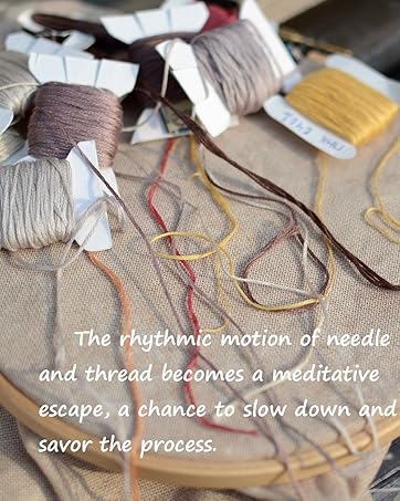 embroidery kit for adults