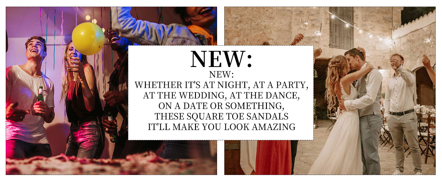 LIURUIJIA formal shoes for women square toe heels heels for women dressy bow sandals for women