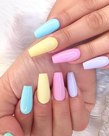 Pastel Nail Polish