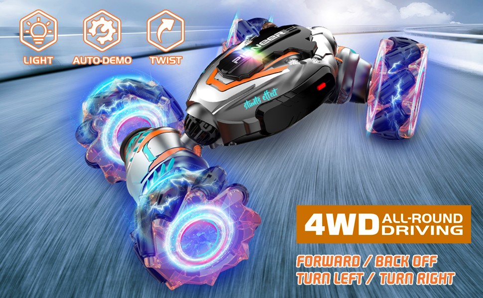 Gesture Sensing RC Stunt Car