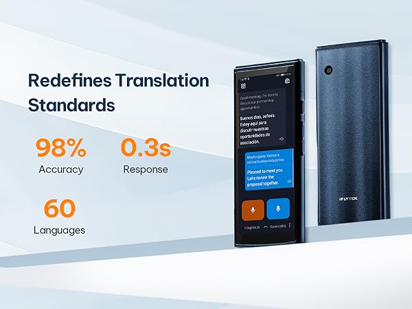 旅行用家電 iFLYTEK Smart Translator Amazon.com: iFLYTEK Easy Trans 2.0 Portable Smart Electronic