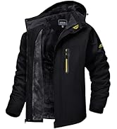 TACVASEN Men's Military Winter Jackets Windproof Thick Warm