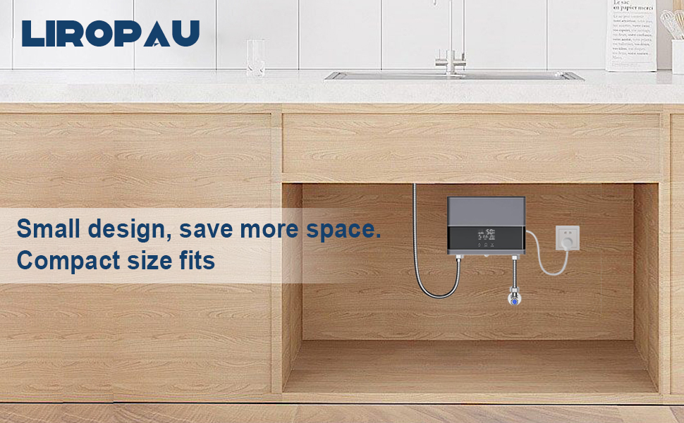 Dispositivo electrónico compacto montado bajo mueble de madera de la marca