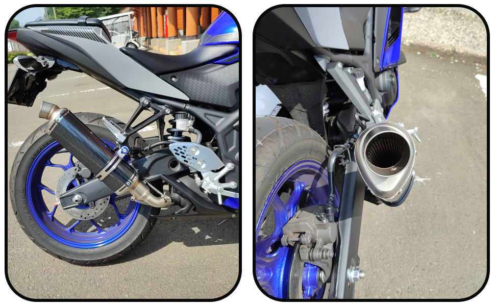 Amazon | 【MOTOR KANTO】yzf-r25 マフラーmt25 マフラー ヤマハ