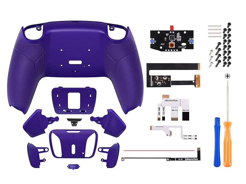Amazon.com: eXtremeRate Galactic Purple Rubberized Grip