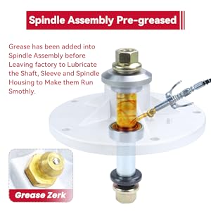 サカン｜ peak Amazon.com: GELASKA 1001046 Spindle Assembly Replaces Murray