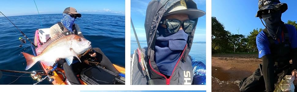 UVカットフェイスカバー　C型メンズ　ホワイトビューティー  WhB