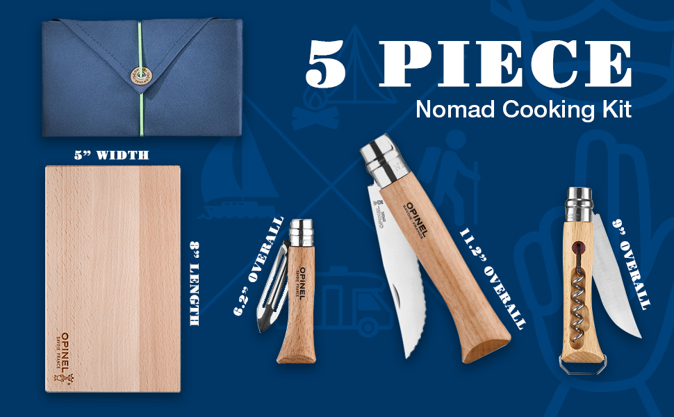 未使用級 OPINEL NOMAD COOKING KIT アウトドア 調理道具 Opinel Nomad Cooking Kit - OPINEL USA