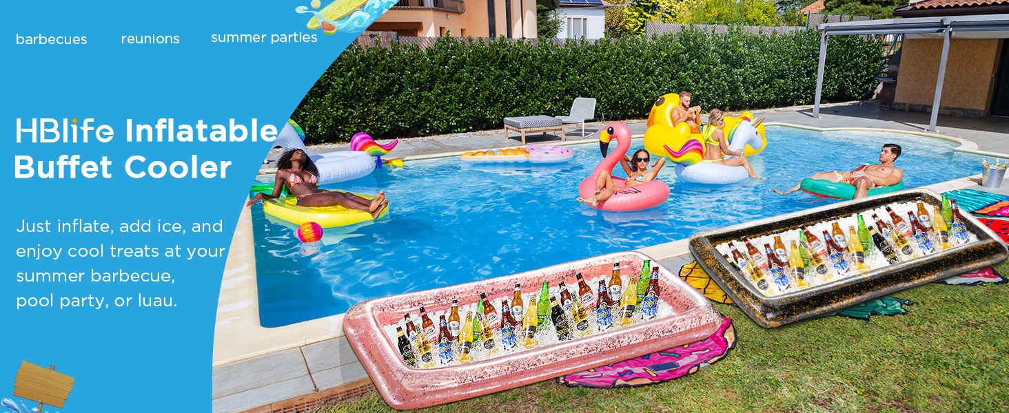 inflatable buffet cooler