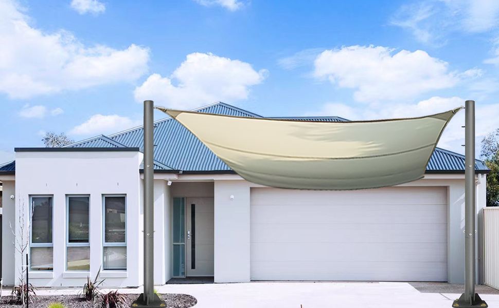 deck shades kit support ground