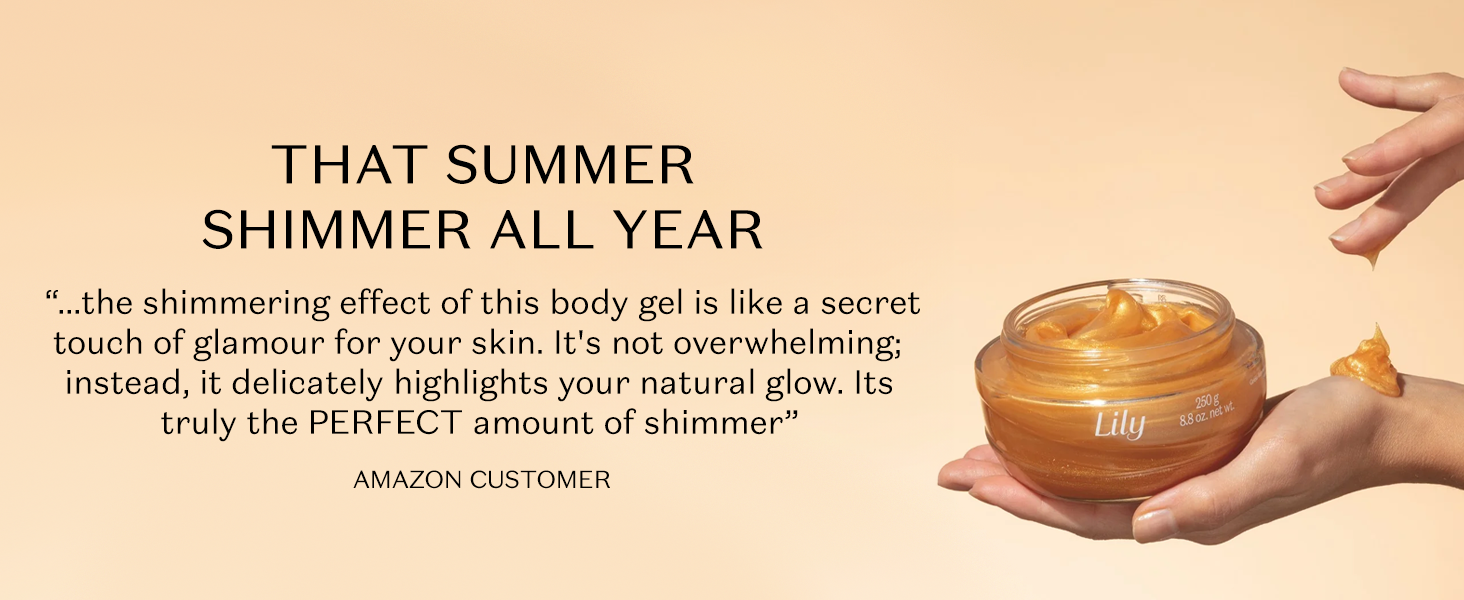 That summer shimmer all year