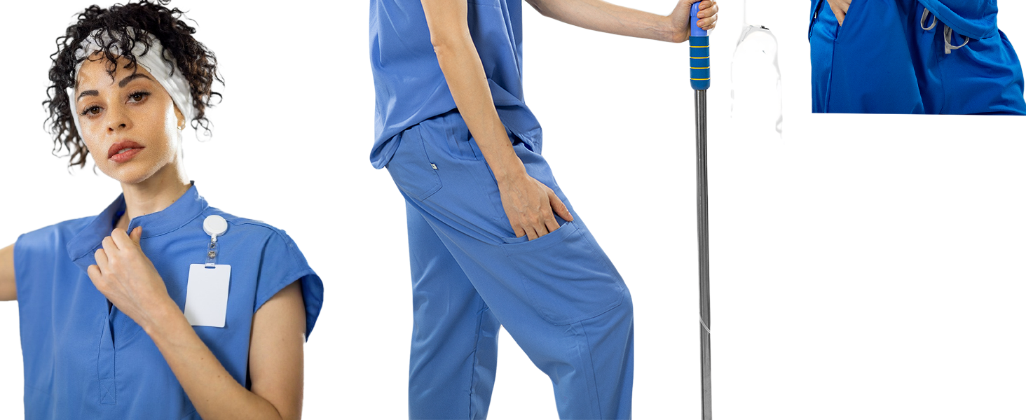 scrubs for women set