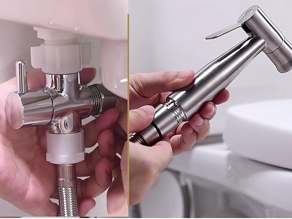 bidet hose installation