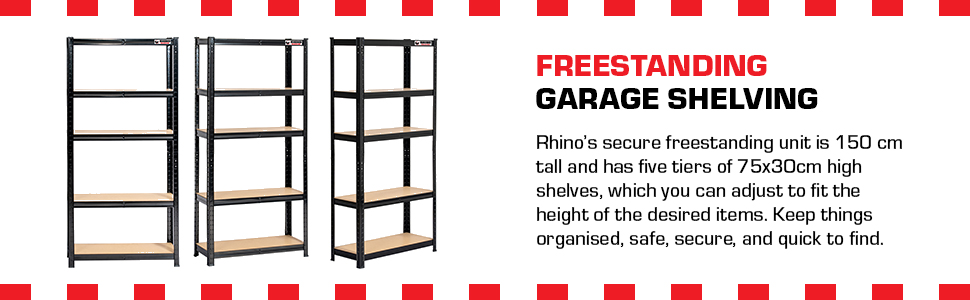 Freestanding Garage Shelving