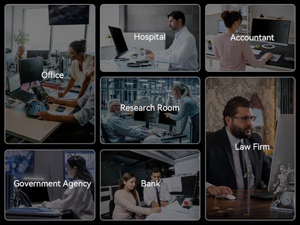 privacy screen protector 32 inch monitor