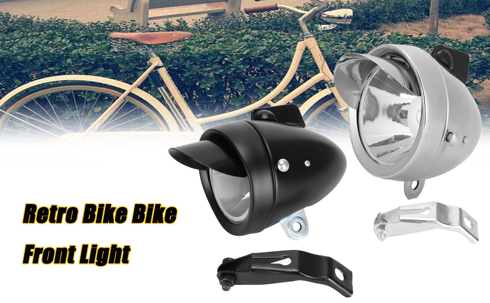  Bike LED Front Head Light Lamp