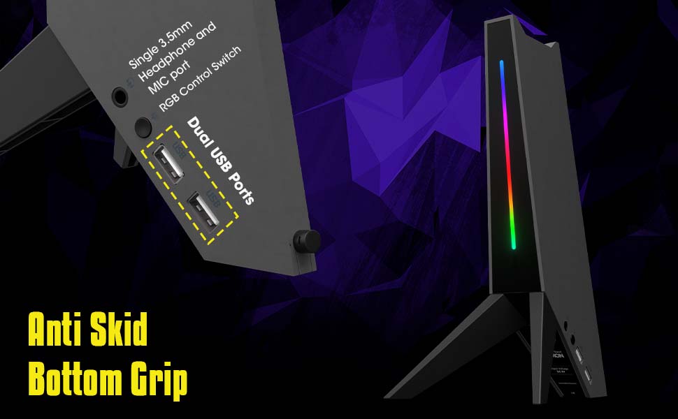 zeb demon, gaming headphone stand,zebronics gaming headphone stand,headphone stand