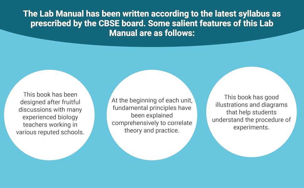 Lab Manual Biology (PB) Without Worksheet For Class 11 CBSE Based