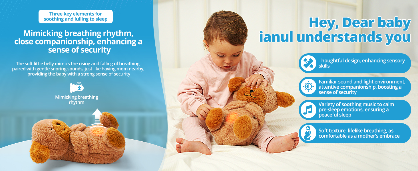 breathing stuffed animal