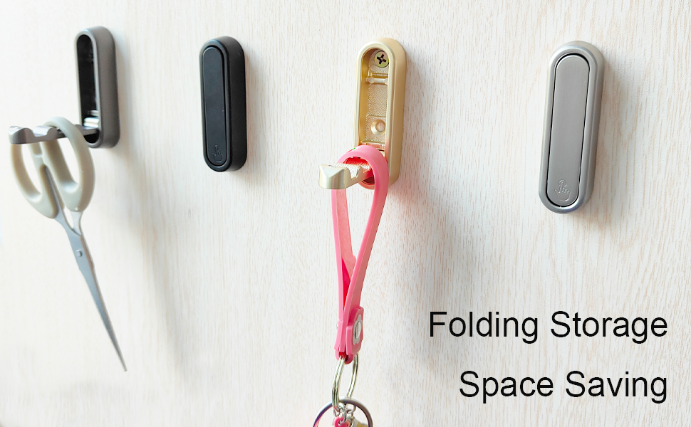 black towel hook