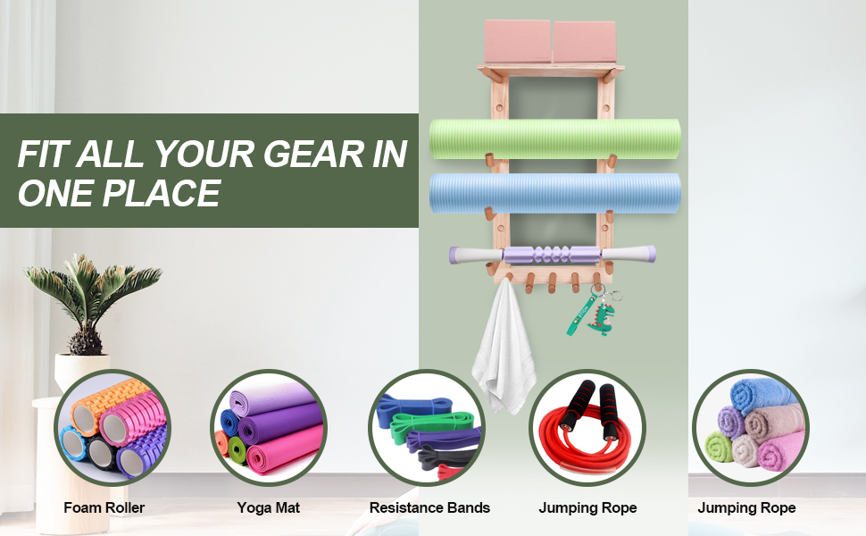yoga mats holder