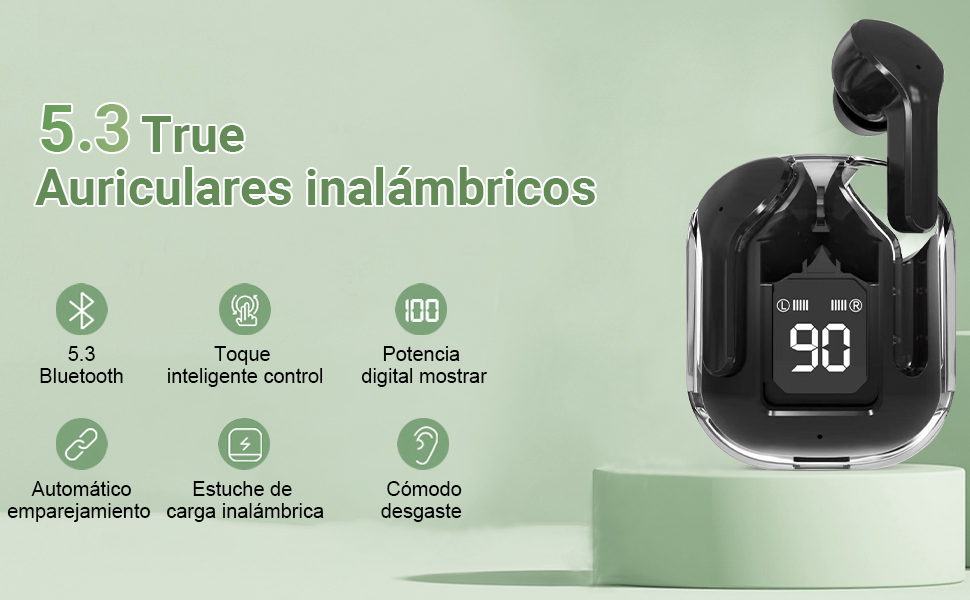 Auriculares Bluetooth con cancelación de ruido ENC