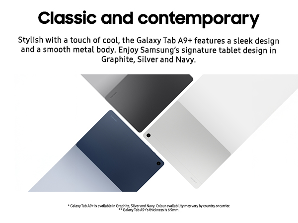 Samsung Galaxy Tab A9+ - Immersive Entertainment on the Go