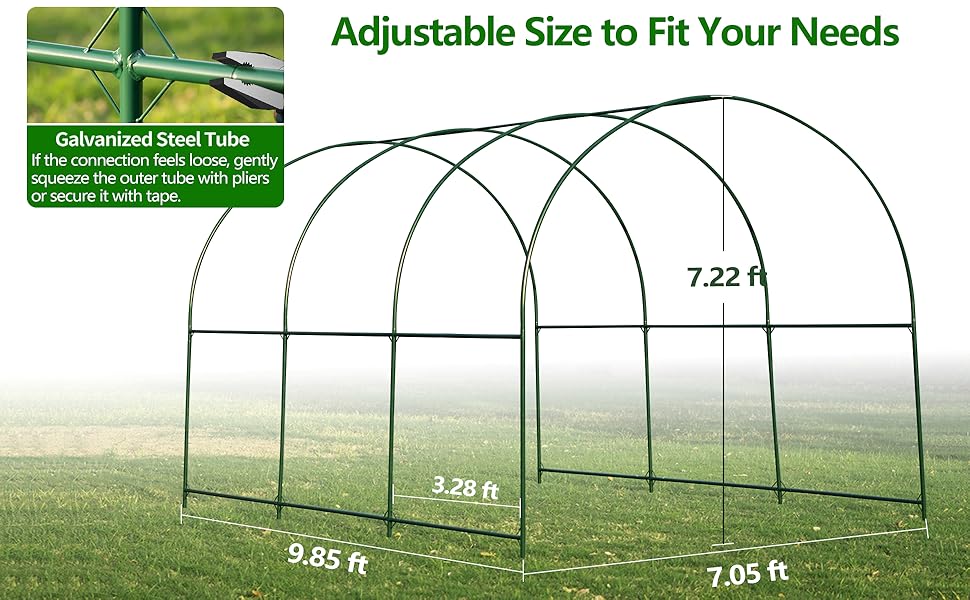 garden support arch frame