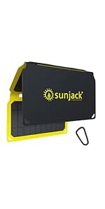 SunJack 15 Watt Foldable Solar Panel