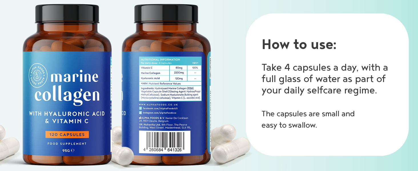 marine collagen capsules supplements for women