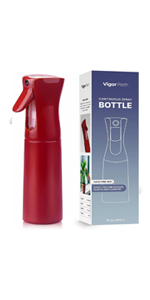 Continuous Spray Bottle with Ultra Fine Mist Red