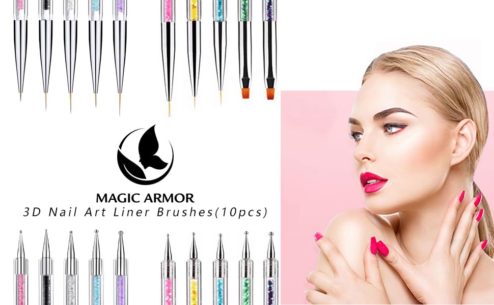 Nail Art Brushes and dotting tools