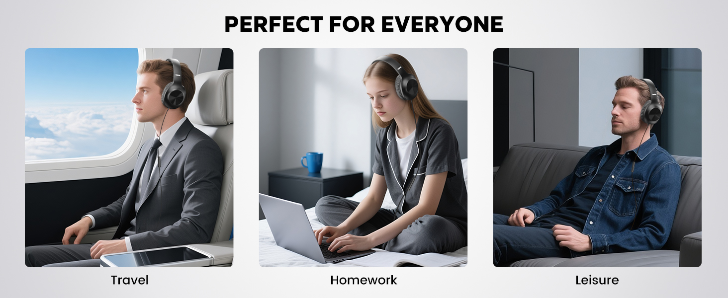 yoygerty 2025 Upgraded USB Type C Wired Headphones