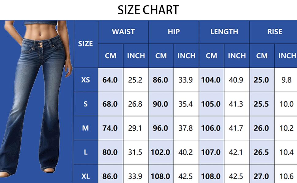 womens high rise bootcut jeans