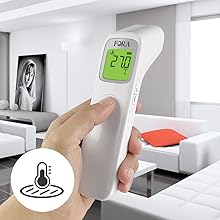 Multifunktions-Infrarot-Thermometer, Oberflächenmodus – Zimmer