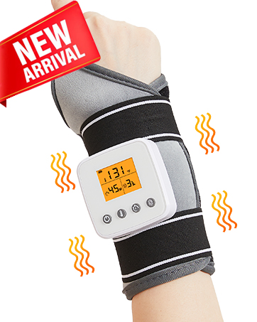 wrist heating pad with massager