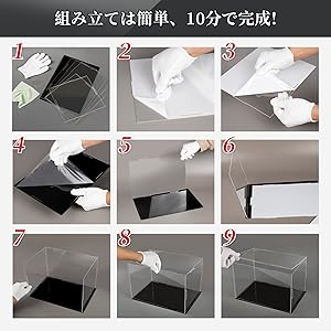人形 プラスチックケース付き Amazon.co.jp: Zenthraxis フィギュアケース ディスプレイケース