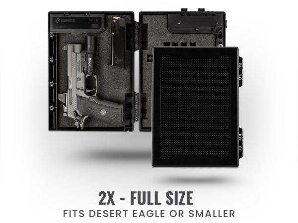 Amazon.com: STOPBOX Gun Safe Alternative - Tactical Handgun