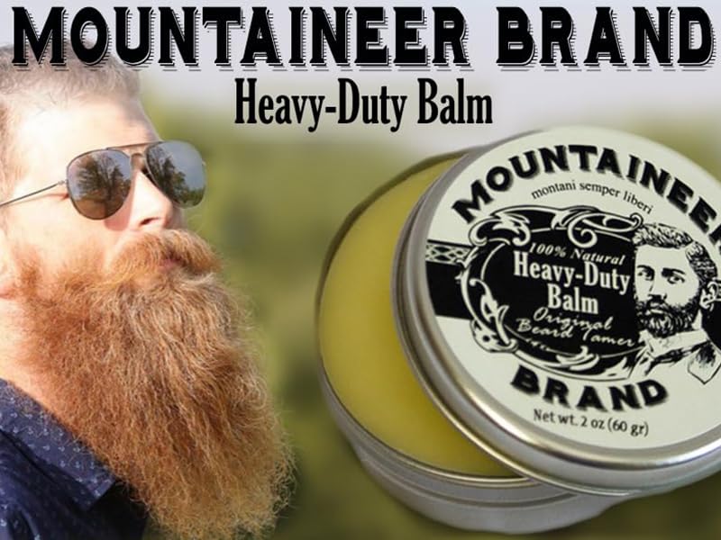 heavy duty beard balm tamer wax