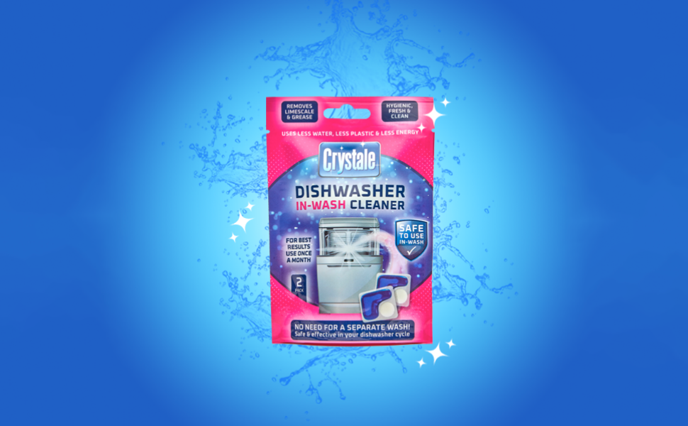 Crystale InWash Dishwasher Cleaner (1 pack of 2 capsules) Amazon.co