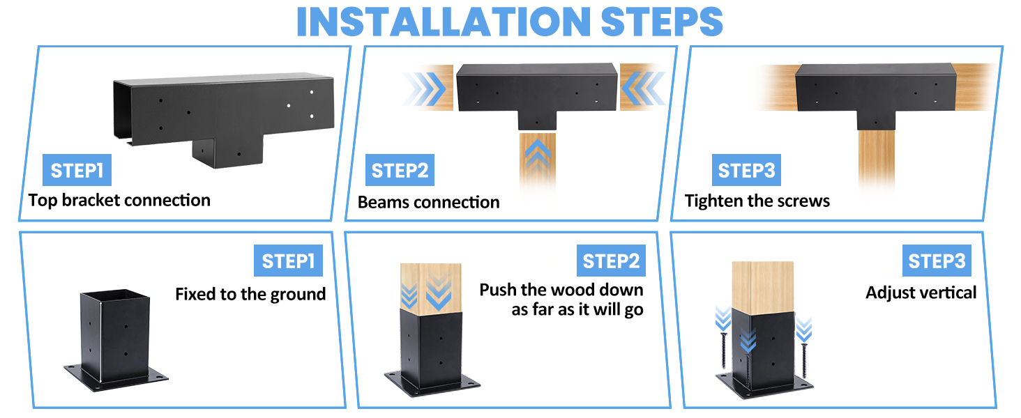 pergola brackets 4x4
