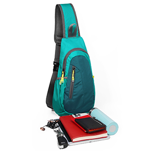 Large capacity for tablet with no case, water bottle glasses cellphone book earphone small stuff